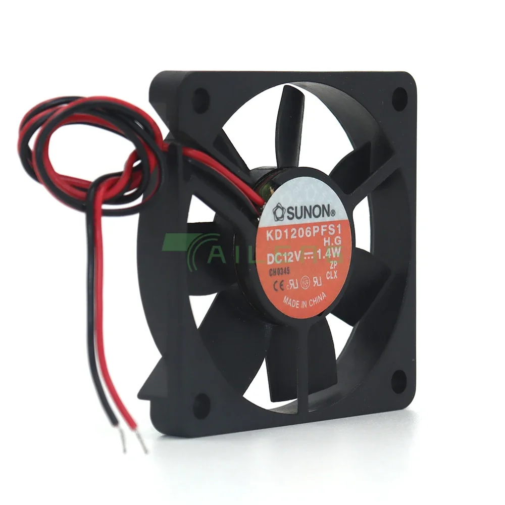 Nuevo para KD1206PFS1 H.G DC 12V 1,4 W 6CM enfriador 60MM 60*60*10MM ventilador de refrigeración - imagen 2