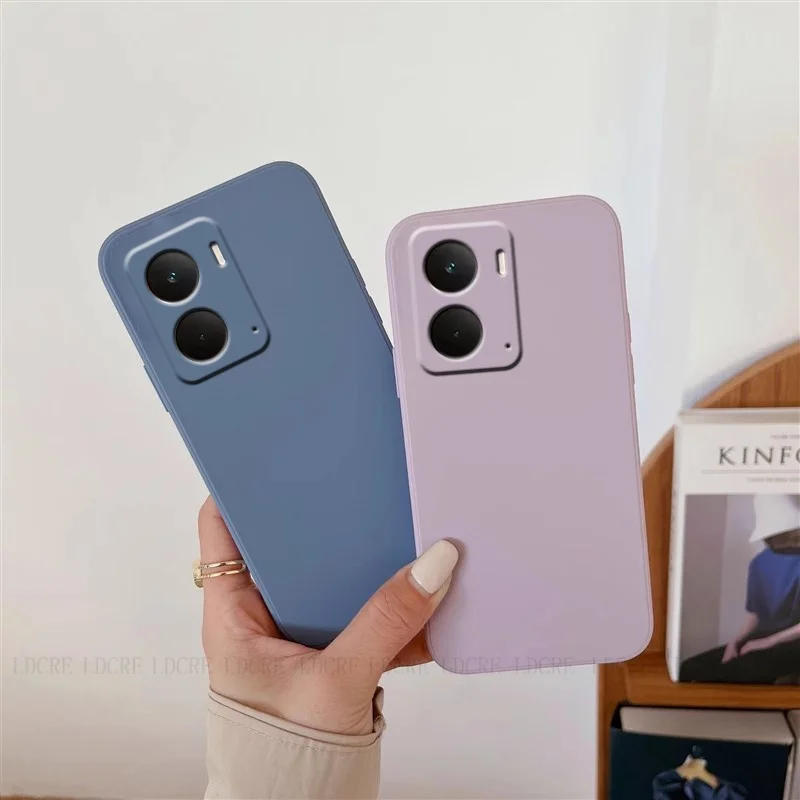 Para Realme P3 5G funda OPPO Realme P3 5G Capas nuevo teléfono parachoques trasero Original silicona líquida TPU Fundas suaves Realme P3 5G - imagen 4
