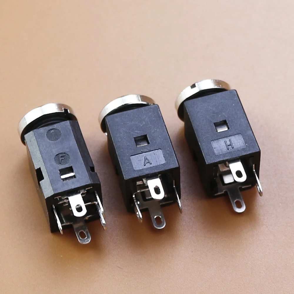 Panel de montaje para auriculares con tuerca, conector de Audio estéreo, PJ324, PJ325, PJ301, PJ376, PJ341, 3/4/5 Pines, 3,5mm, 5 unidades - imagen 3