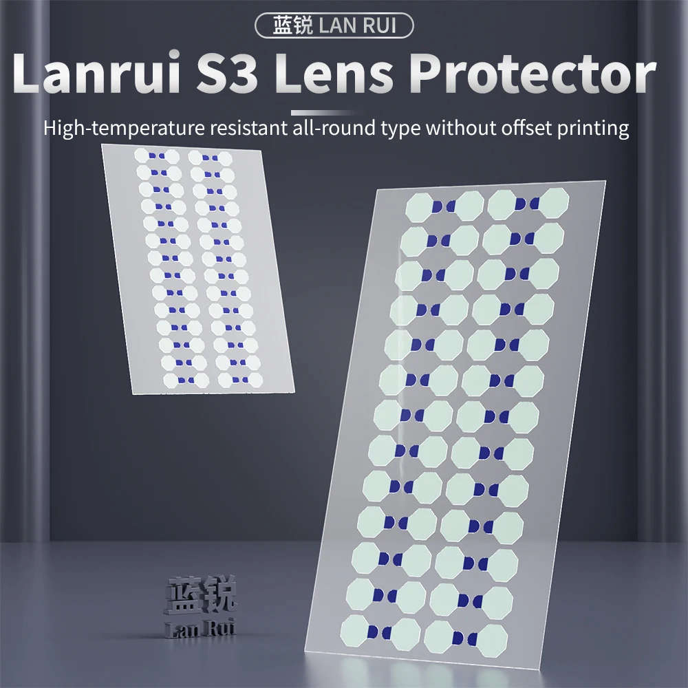 LANRUI S3 Protector de lente de 6mm/12mm 260 Uds para reparación de teléfonos móviles lente protección de luz azul herramienta antipolvo táctil antiaccidental - imagen 4