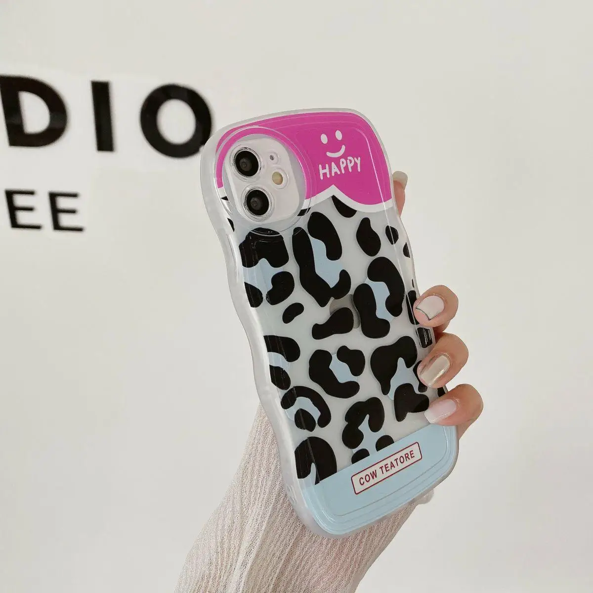 Funda Cool Girl Cherry Leopard para Samsung Galaxy A02 A03 Core A03S A10S A11 A12 A13 A20S A21S A22 A30 A32 A72 A73 A7 2018 - imagen 3