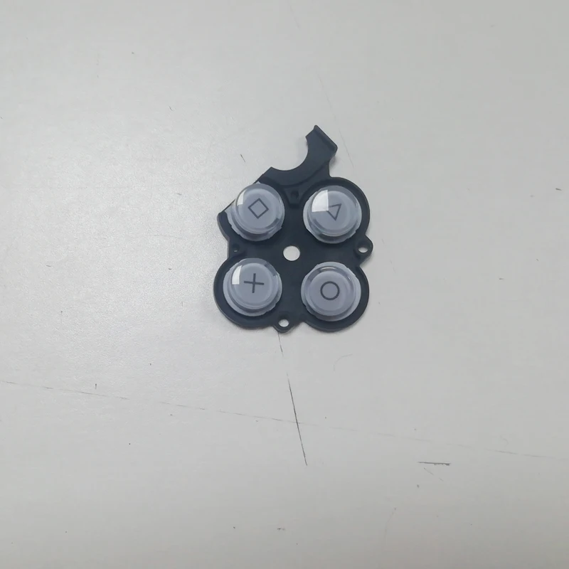 Botones funcionales de goma conductora derecha originales, almohadillas de plástico, llave para consola PSP 2000 3000 - imagen 2