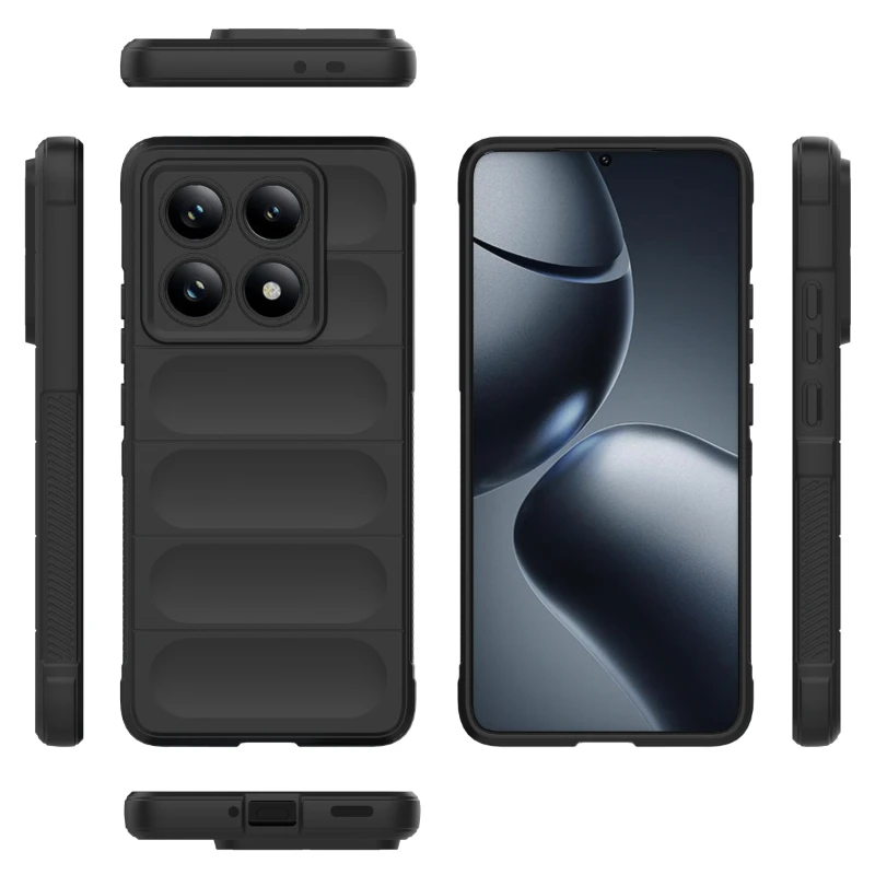 Para Xiaomi 14T Pro 14TPro 5g Funda trasera de teléfono Funda de silicona suave anticaída protección a prueba de golpes Funda Coque fundas de teléfono - imagen 3