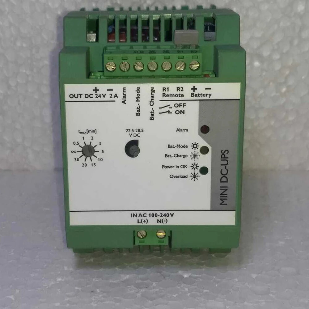 2866640   MINI-DC-UPS/24DC/2 MINI DC-UPS para fuente de alimentación ininterrumpida Phoenix, envío rápido de alta calidad - imagen 4
