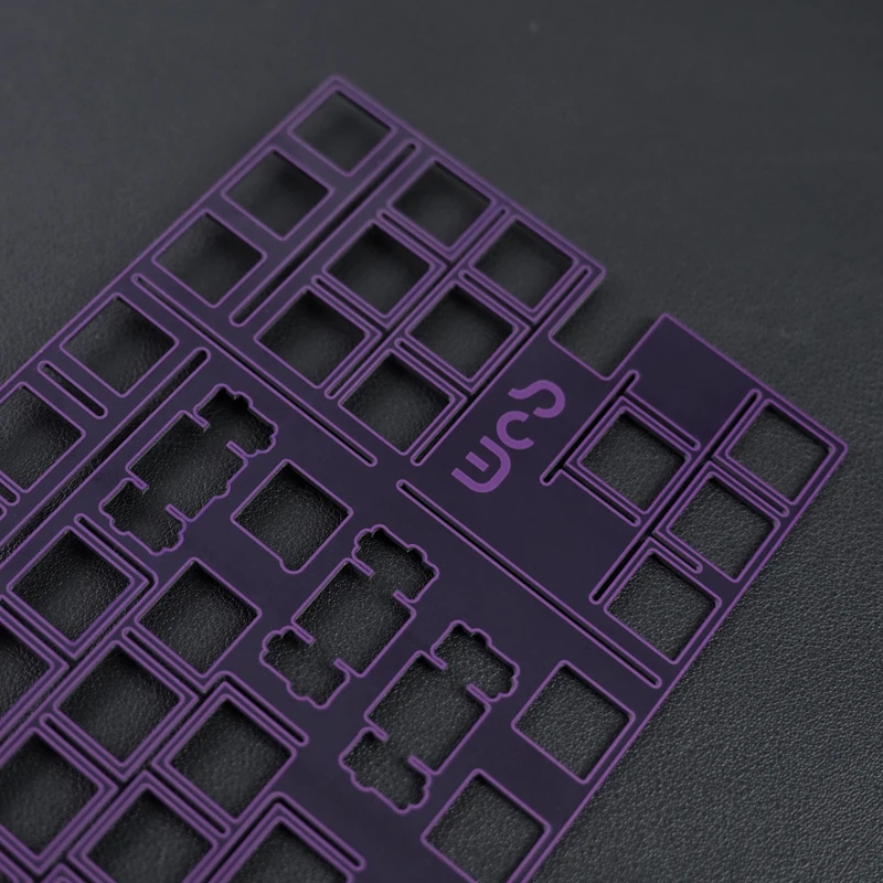Placa de posicionamiento de teclado mecánico WOB CRUSH80 para teclado mecánico, placa FR4, accesorios de teclado para juegos personalizados, regalo - imagen 3
