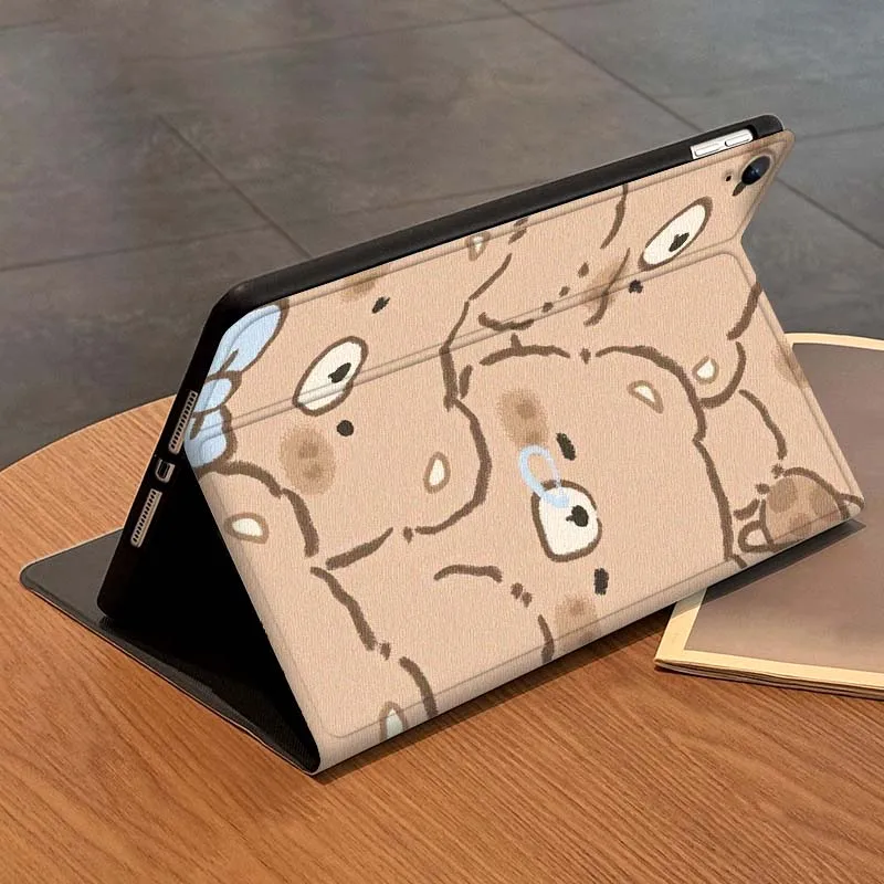 Animales tigre oso ciervo lindo para Samsung Galaxy Tab A A7 A8 A9 A11 S6 S11 10,1 10,4 10,5 pulgadas Lite Plus funda para tableta