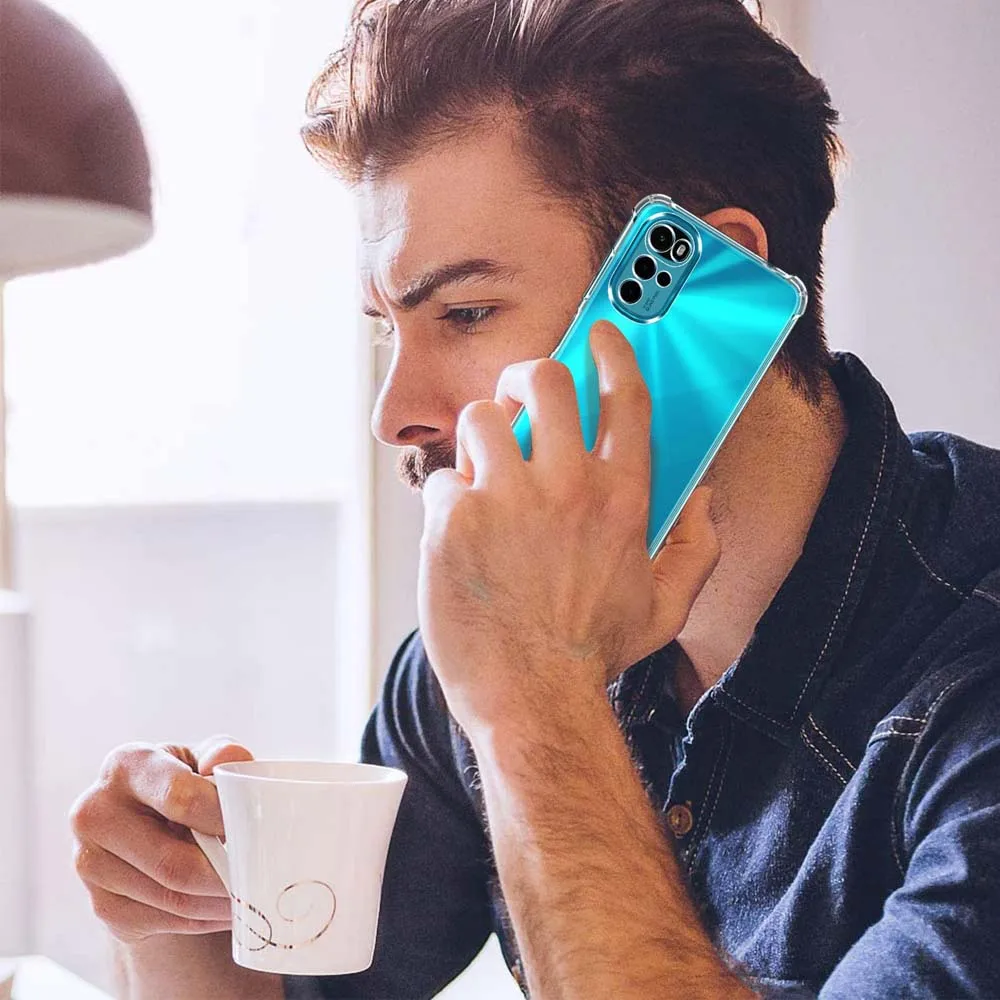 Funda transparente con bolsa de aire de 1,5 MM de espesor para Motorola Moto G10 G20 G30 G13 G14 G15 G22 G31 G41 G60 G54 G53 G55 G71 G85 cubierta a prueba de golpes - imagen 5