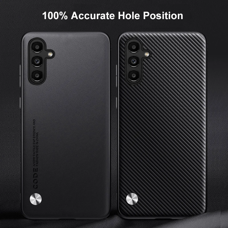 Funda de cuero PU para Samsung Galaxy A34, funda trasera de silicona a prueba de golpes, funda de teléfono de protección completa para Samsung A34 5G - imagen 3