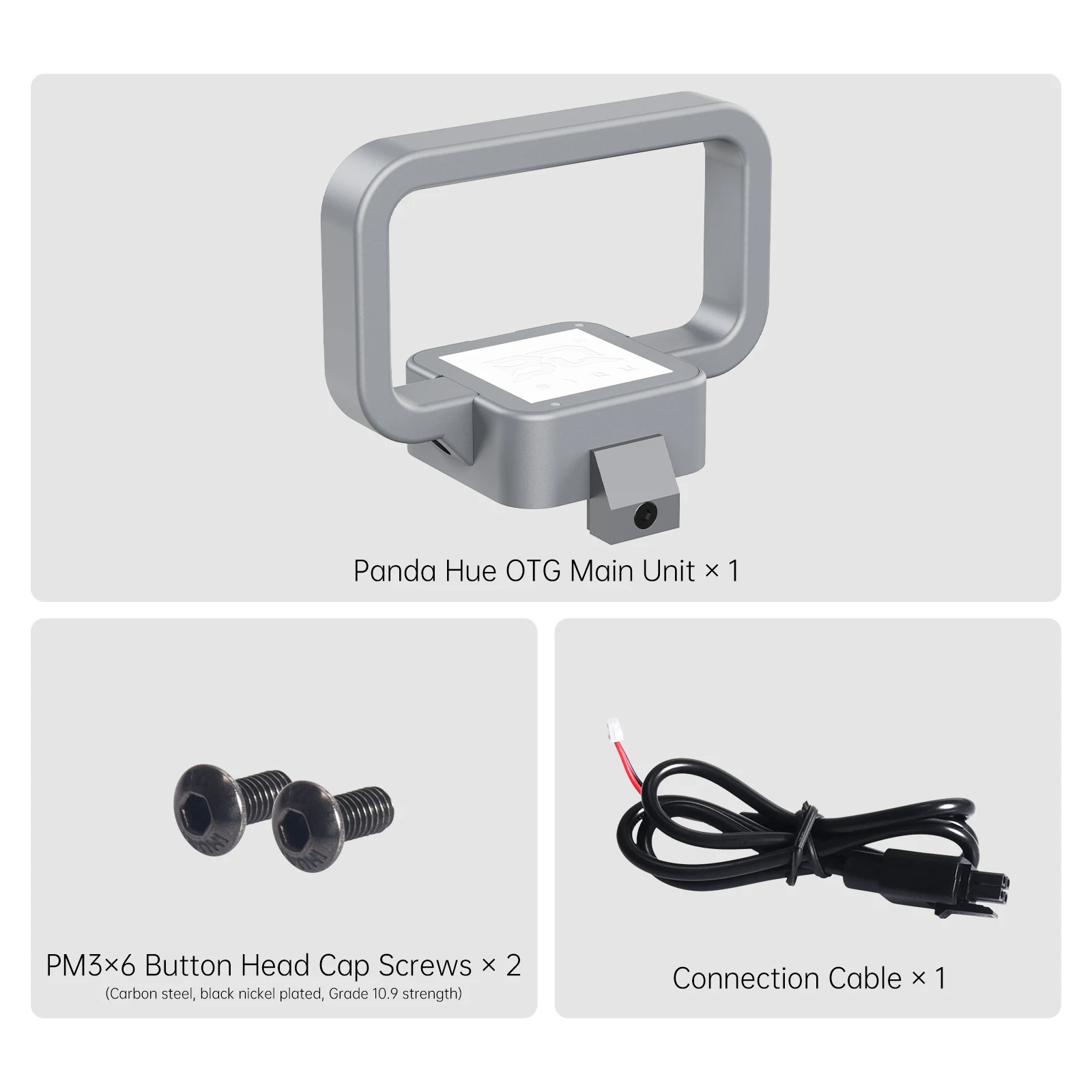 BlQU Panda Hue OTG personalizado CMYK lithophane intercambiable aleación de aluminio iluminación LED para Bambu Lab A1 mini - imagen 4