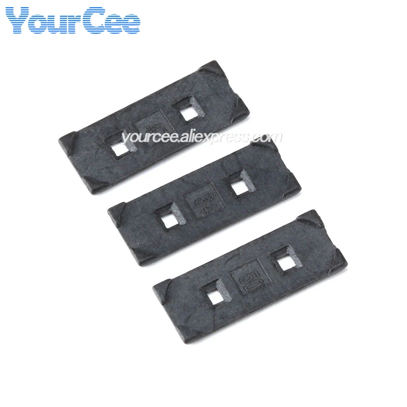 500 uds/10 Uds HC-49S 49S junta osciladora de cristal SMD oscilador aislamiento antivibración junta cuña - imagen 3