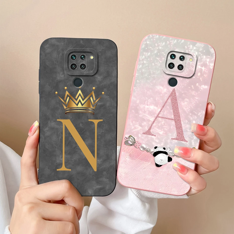 Funda para Redmi Note 9 Pro Max, bonitas fundas con letras para Xiaomi Redmi Note9 9Pro 4G 5G, fundas de teléfono de protección completa de silicona suave - imagen 2