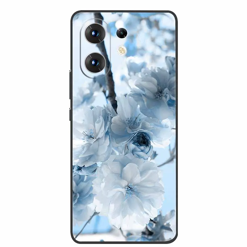 Para VIVO S30 funda de lujo TPU funda trasera de silicona suave fundas de teléfono en VIVO S30 5G V2464A VIVOS30 Protector parachoques flor Coque - imagen 4