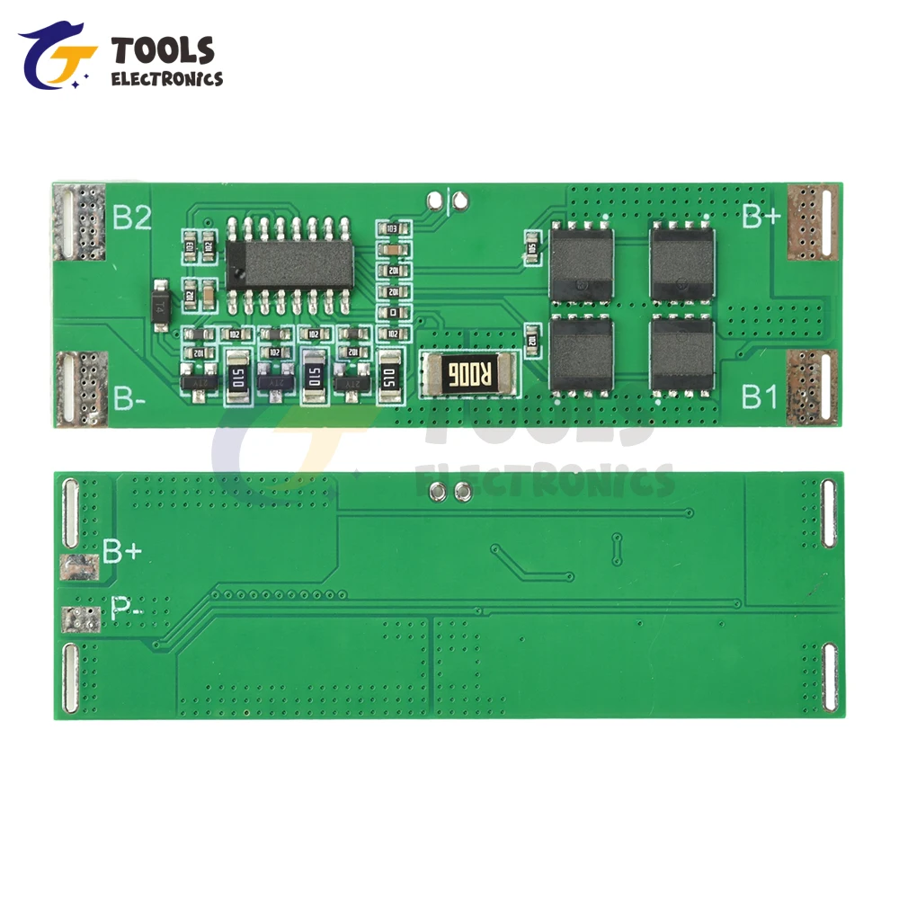 Placa de protección de batería de litio 3S 12,6 V 15A 18650 protección de equilibrio de carga y sobrecarga/descarga para paquete de batería de iones de litio - imagen 3