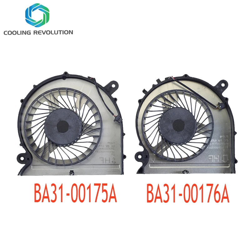 Ventilador de refrigeración de CPU para ordenador portátil/portátil para Samsung NP8500GM 8500GM-X X0A X0C X01 X03 X06 X08 X09 8500GME BA31-00175A BA31-00176A