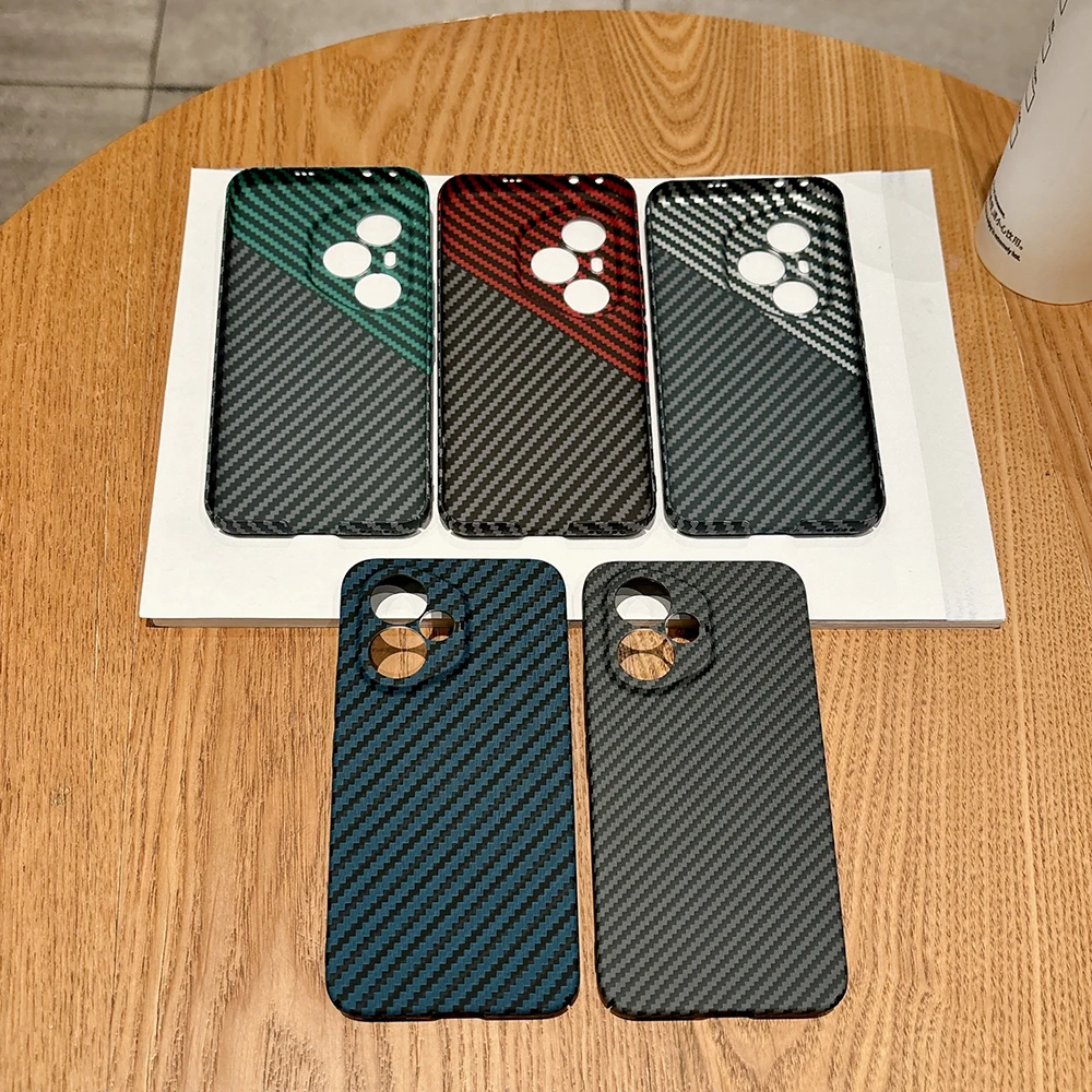 Para Honor 400 Pro 400Pro gobal china fibra de carbono mate PC funda antihuellas Protector de cámara cubierta dura carcasa trasera - imagen 5