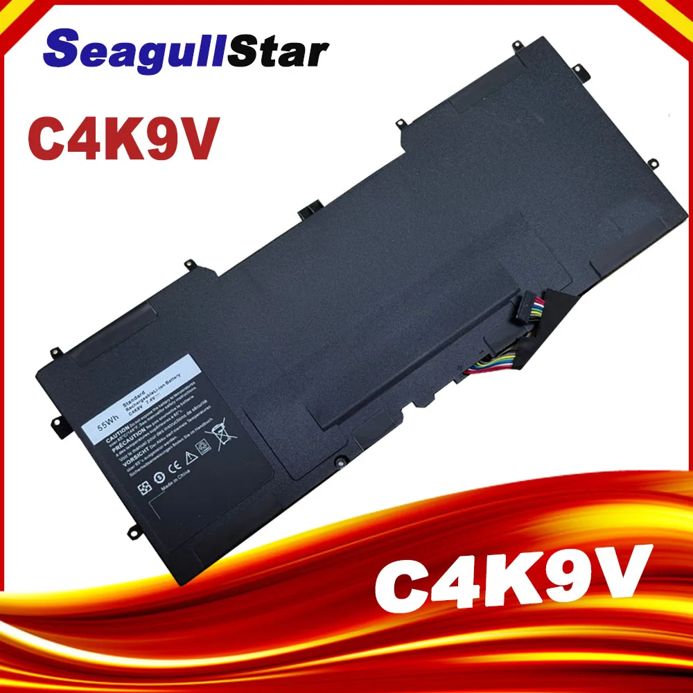 Batería de ordenador portátil 55Wh C4K9V para Dell xps 12 L221X 13 9333 9Q33 L321X L322X reemplazo Y9N00