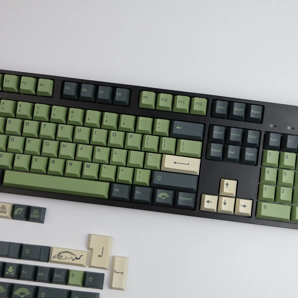 Teclas GMK Terra, 142 teclas PBT Keycaps Cherry Profile DYE-SUB Teclas GMK personalizadas para teclado mecánico - imagen 4