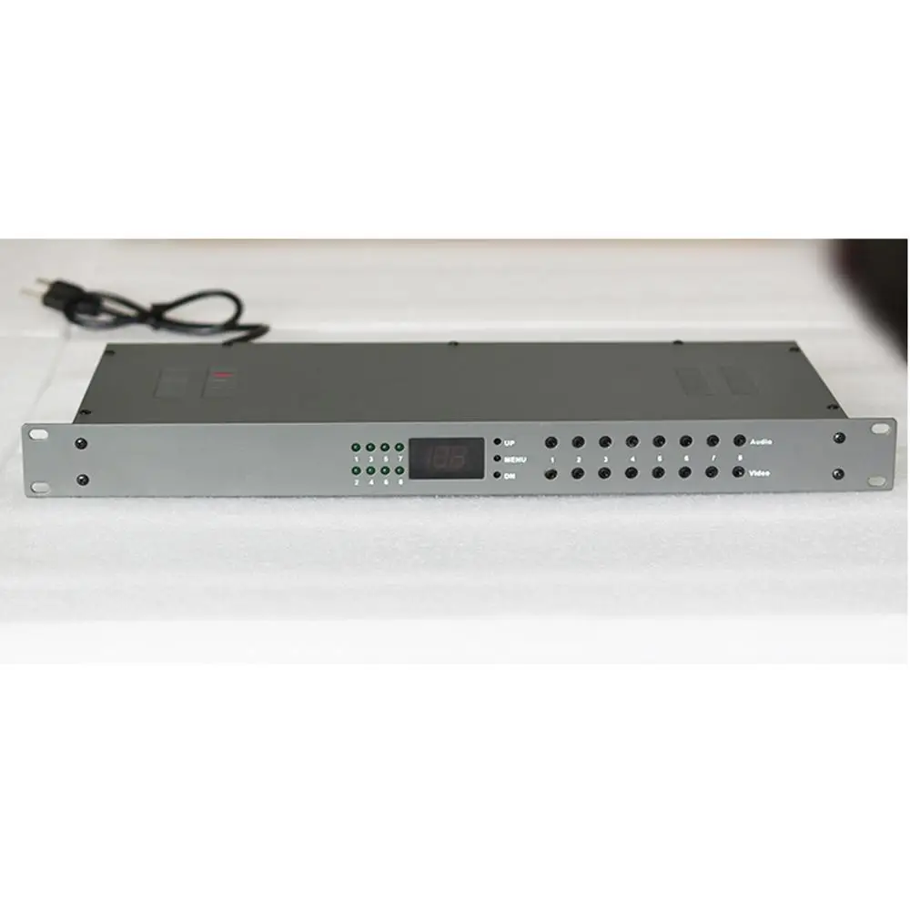 Modulador ágil de 8 canales CATV Hotel Cable System AV a RF PAL-DK PAL-BG NTSC Modulador analógico multicanal - imagen 5