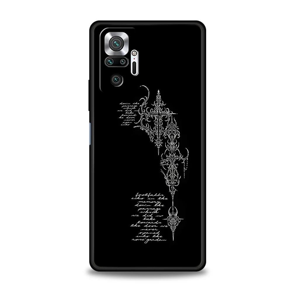 Funda de teléfono Cyber Sigil Cross line para Xiaomi Redmi Note 14 5G 13 12 10 11 Pro Plus 4G 14C 13C 12C 10C 9C funda suave de TPU - imagen 3