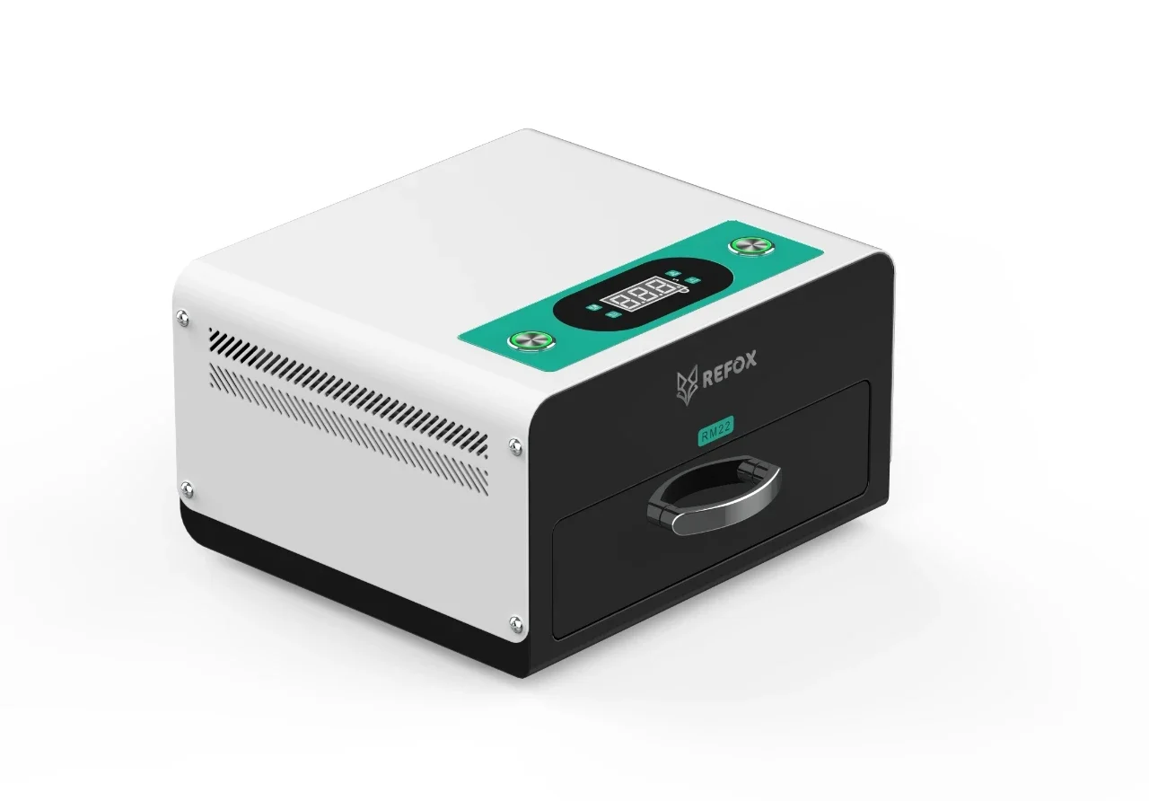 REFOX RM22 Caja de luz de curado adhesivo UV para reparación de pantalla LCD de teléfono móvil Curado de adhesivo impermeable - imagen 3