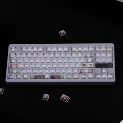 Teclado Gaming Translúcido Mate Perfil Cherry Original para PC