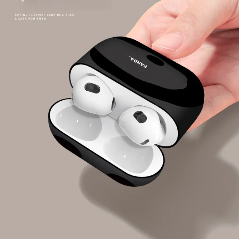 Funda bonita de Panda para Apple Airpods pro 2, funda Pro 1 2, auriculares inalámbricos de silicona con Bluetooth, carcasa para Airpods 3 ﻿ - imagen 3