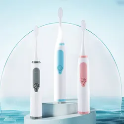 Cepillo de Dientes Eléctrico Sónico Impermeable para Adultos