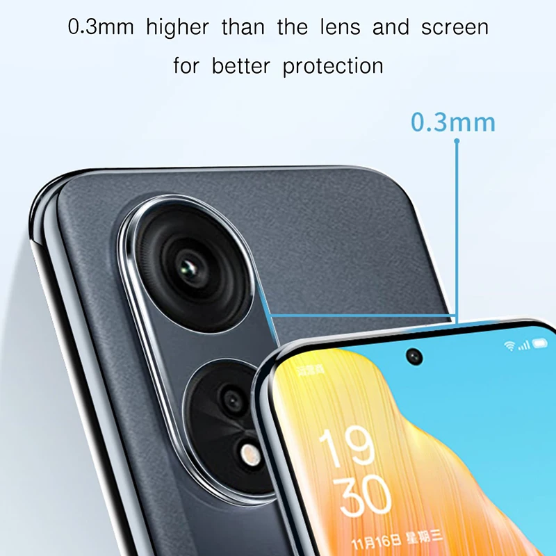 Funda de teléfono transparente para OPPO A11 A11s A11k A12 A12e A12s A15 A15s A16 A16e A16k A16s A17 A17k 360 funda transparente suave a prueba de golpes - imagen 3