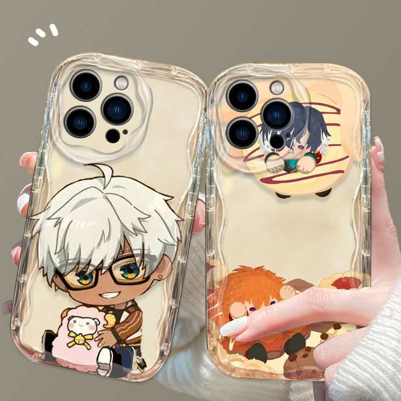 Funda de teléfono de dibujos animados Obey Me para Apple iPhone 15 14 13 12 11 Pro X XR XS Max Plus 8 7 Plus SE Wave - imagen 3