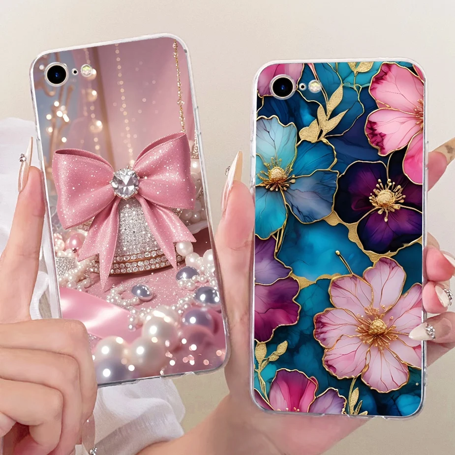 Para Apple iPhone SE 2020 2022 funda Cool Dragon lujosa funda pintada suave funda de teléfono delgada para iPhone SE 2022 iPhoneSE 2020 Fundas - imagen 3