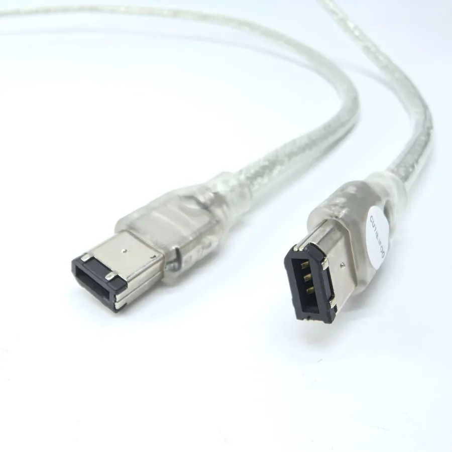 Cable de extensión de datos de 6 pines a 6P IEEE1394 Firewire 1,8 m macho para computadora impresora escáner cámara DV - imagen 4