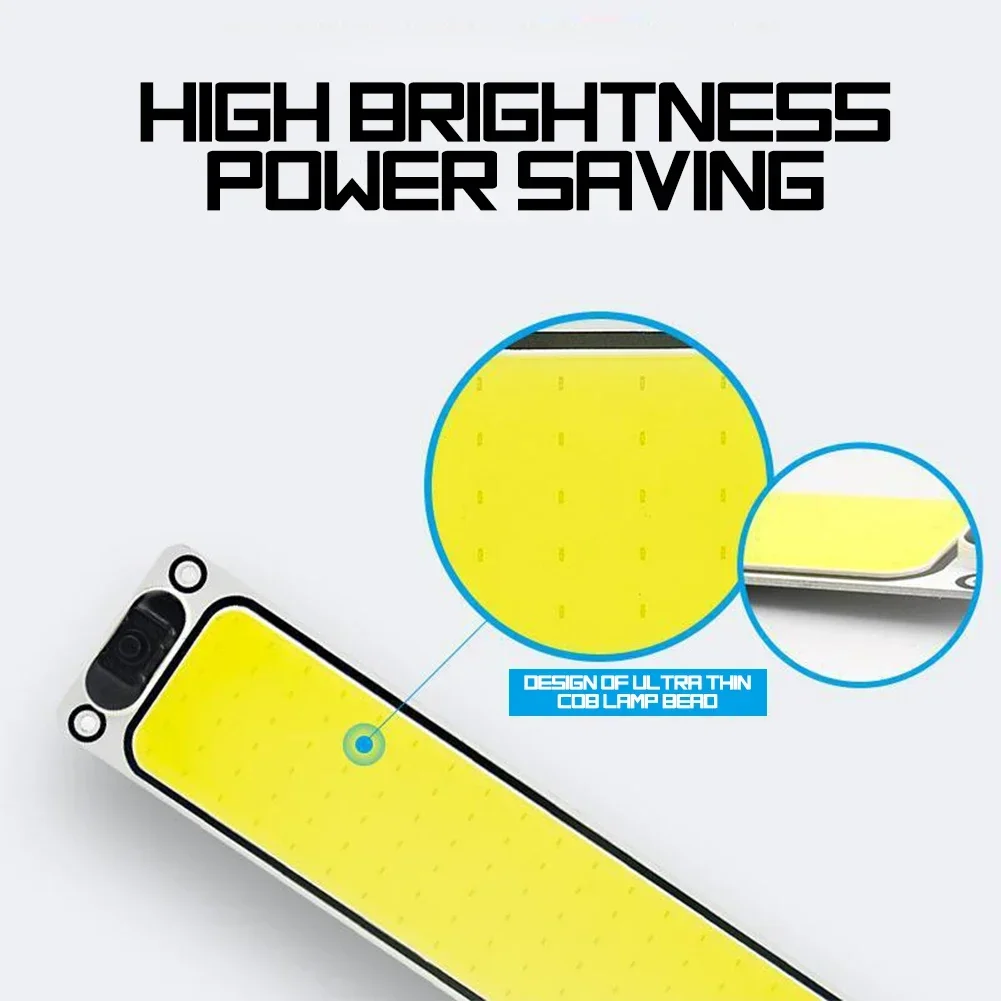 1x blanco Cob 108 SMD Led 12v 24v Panel lámpara de techo Auto Interior de coche placa de lectura luz techo Interior lámpara con cable - imagen 5