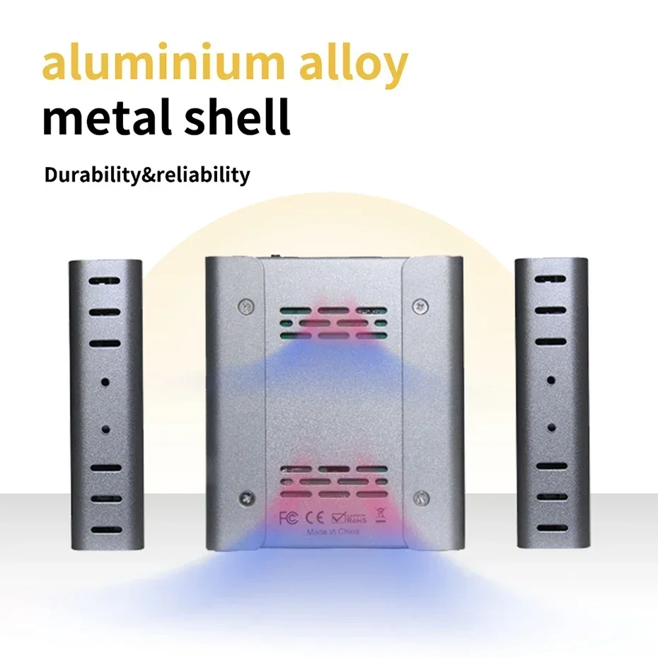 Extensor HDMI KVM de 60M, 1080P a través de CAT5e Cat6, Cable Ethernet, transmisor y receptor de Audio y vídeo, convertidor, teclado y ratón USB - imagen 5