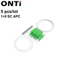 5pcs 1X8 SC APC