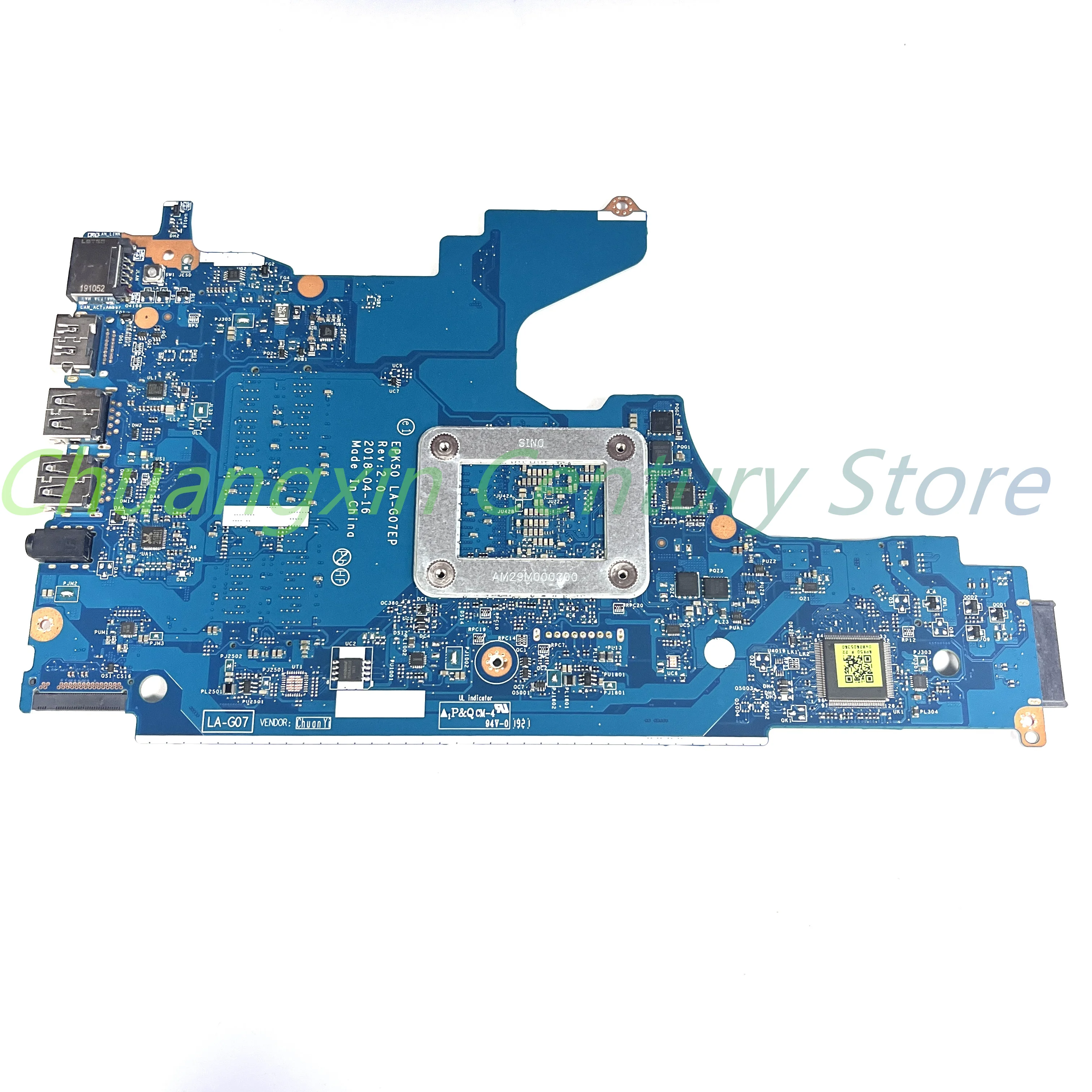 Para HP 15-DA 15T-DA 250 G7 placa base de computadora portátil LA-G07DP LA-G07EP con CPU I3 I5 I7 100% probado completamente en funcionamiento - imagen 2