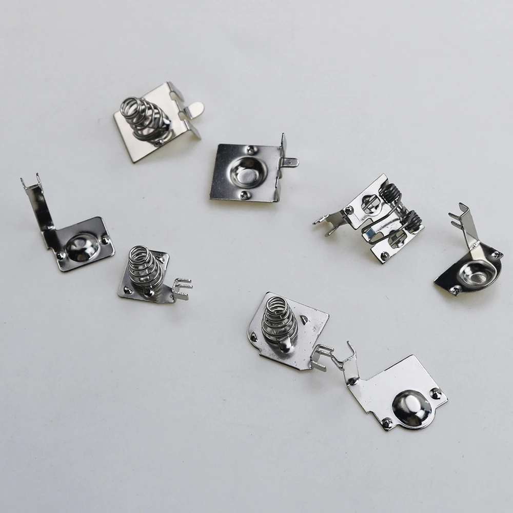 1 Juego para GB GBC GBA GBP placa base y terminales de batería de carcasa soporte de batería de contactos de resorte para consola GameBoy Advance Color - imagen 3