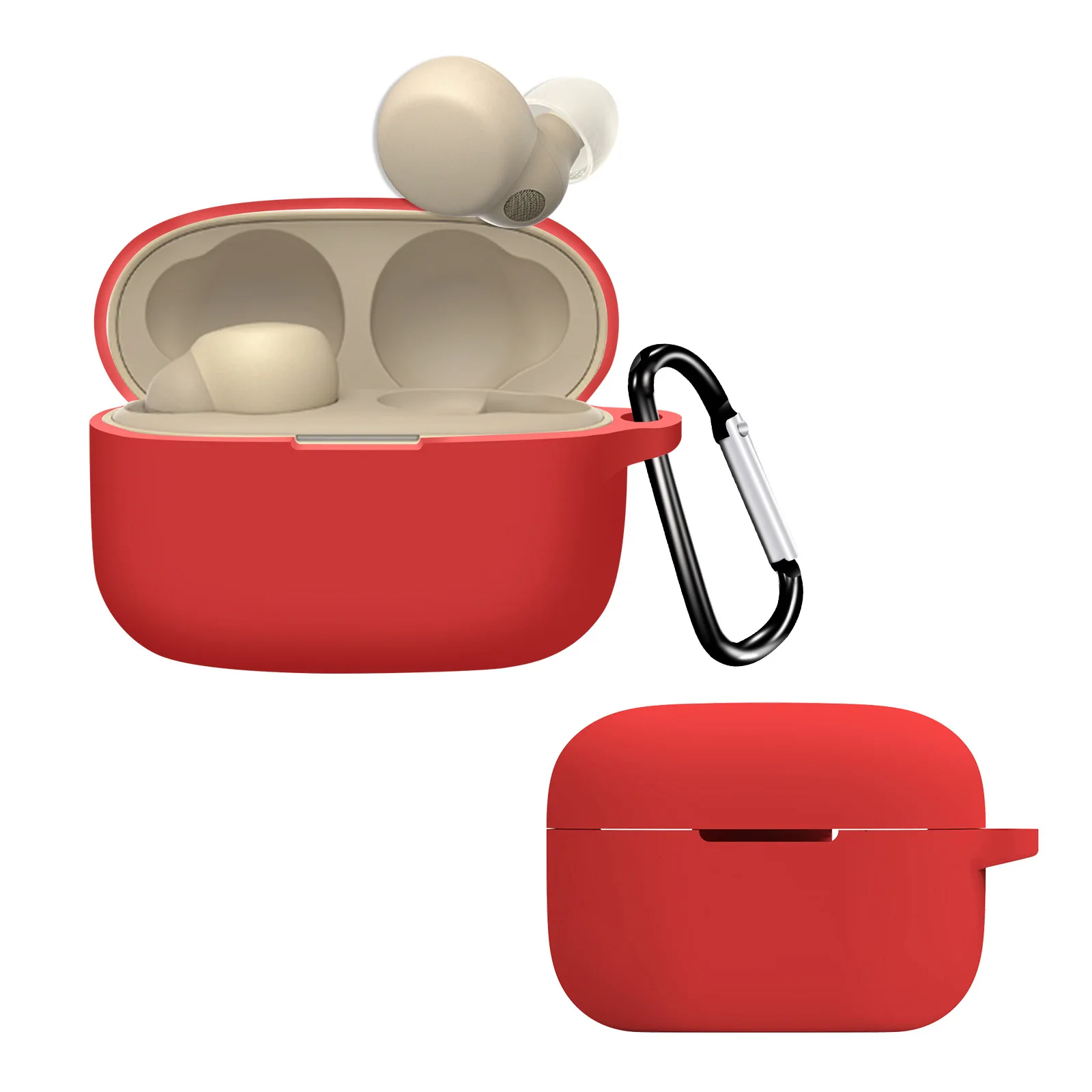 Funda de silicona para auriculares Sony Linkbuds S WF-LS900N, protector a prueba de polvo, inalámbrico, Bluetooth, cubierta suave para LS900N - imagen 4