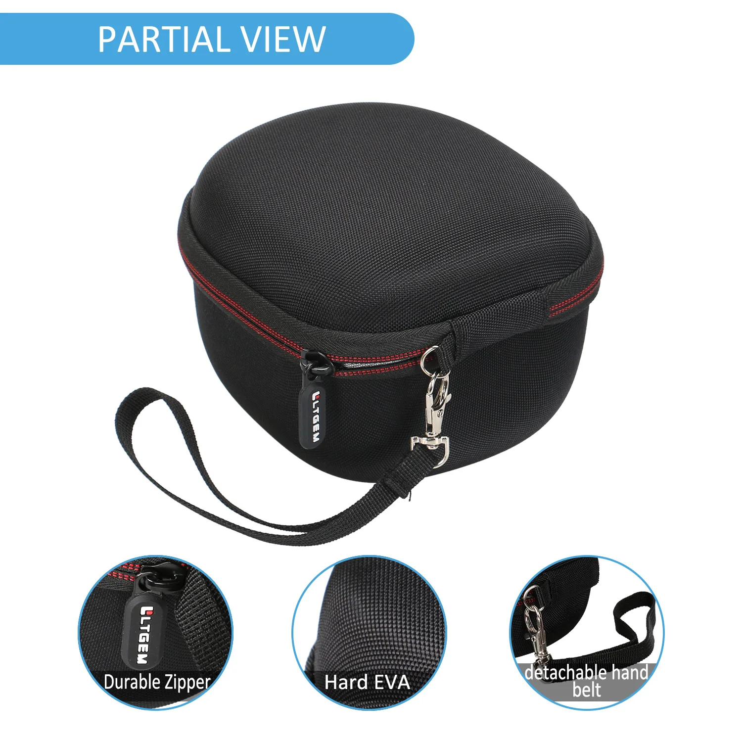 Funda para auriculares para orejeras WALKER, bolsa de transporte para almacenamiento, accesorios para orejeras - imagen 2