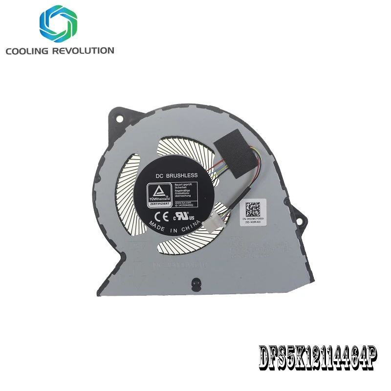 Ventilador de refrigeración para ordenador portátil, BN7506S5H-000P DC5V 0.40A 4Pin DC28000WFU0 0RFF51 RFF51 - imagen 2