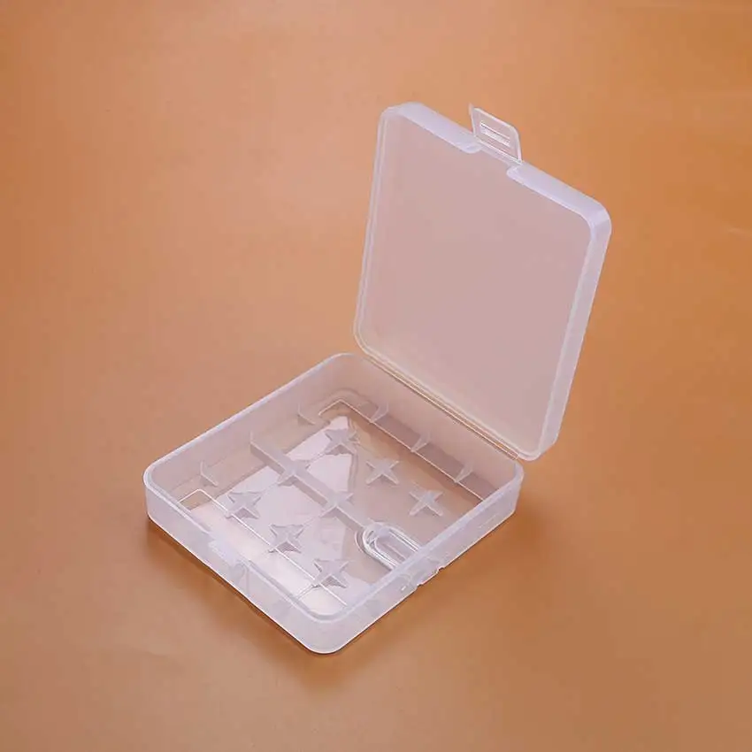 JCD 1 Uds 18650 batería portátil soporte impermeable caja de almacenamiento cubierta de caja de seguridad de plástico colorida para 4 secciones 18650 - imagen 5
