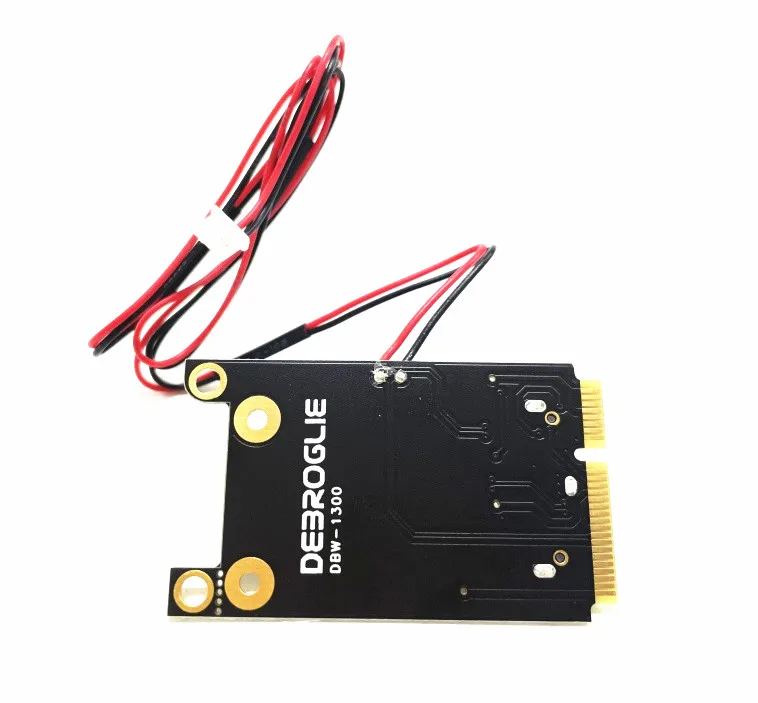 DBW-1300 Mini PCI-Express de 1,25 mm a tarjeta wifi inalámbrica BCM 943602 Placa adaptadora CDP BCM94360CD BCM94331CSAX para macbook Pro/Air - imagen 4