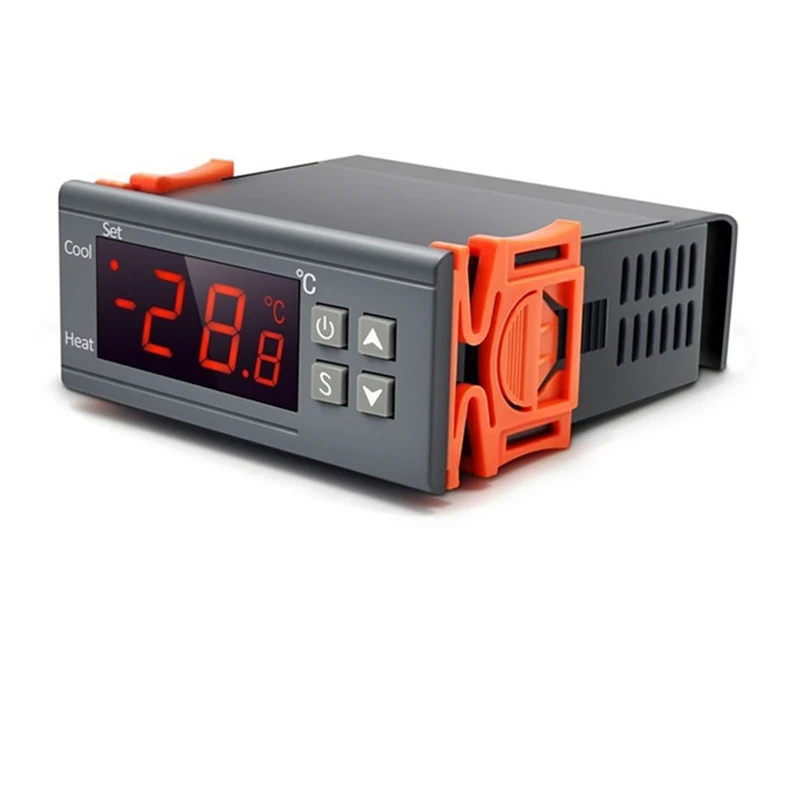 Controlador Digital de temperatura STC-1000, termostato, termorregulador, incubadora, herramientas de refrigeración y calefacción, relé de 10A, 12/24/220V - imagen 5