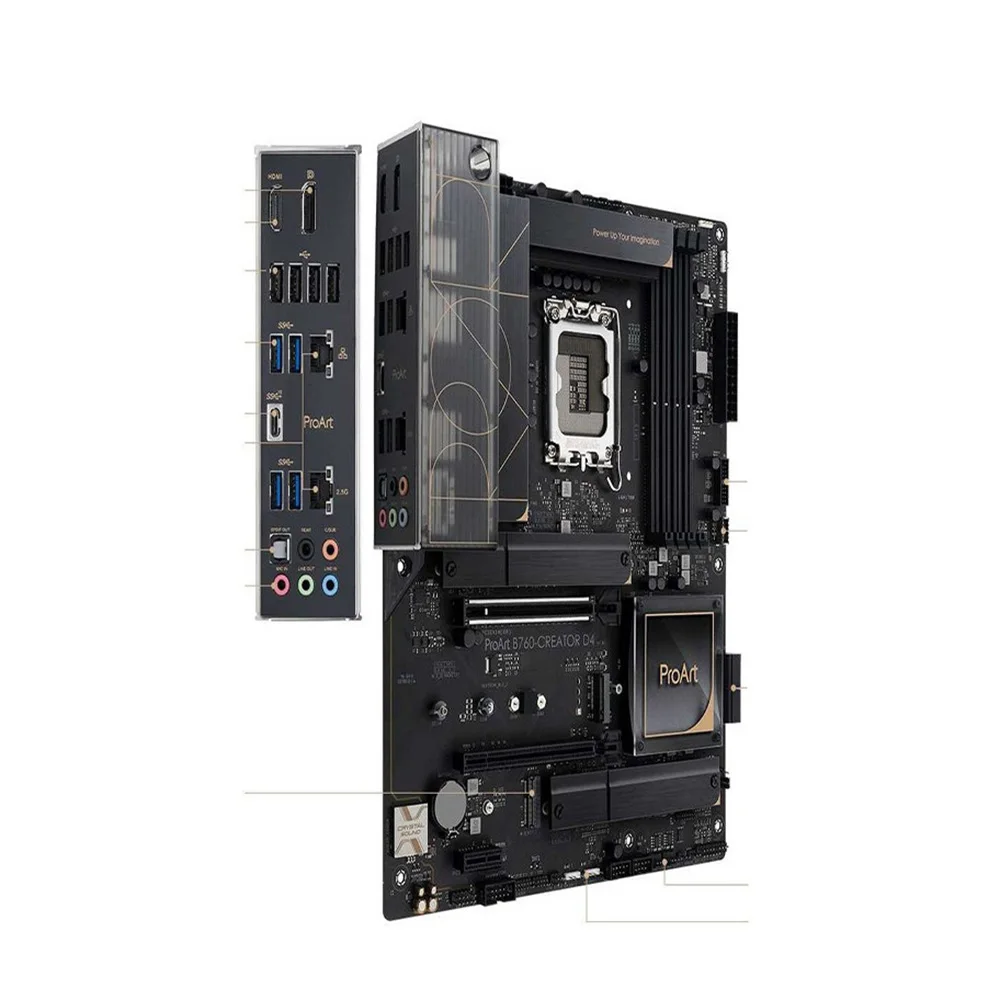 placa base de estación de trabajo PROART B760-CREATOR D4 - imagen 3