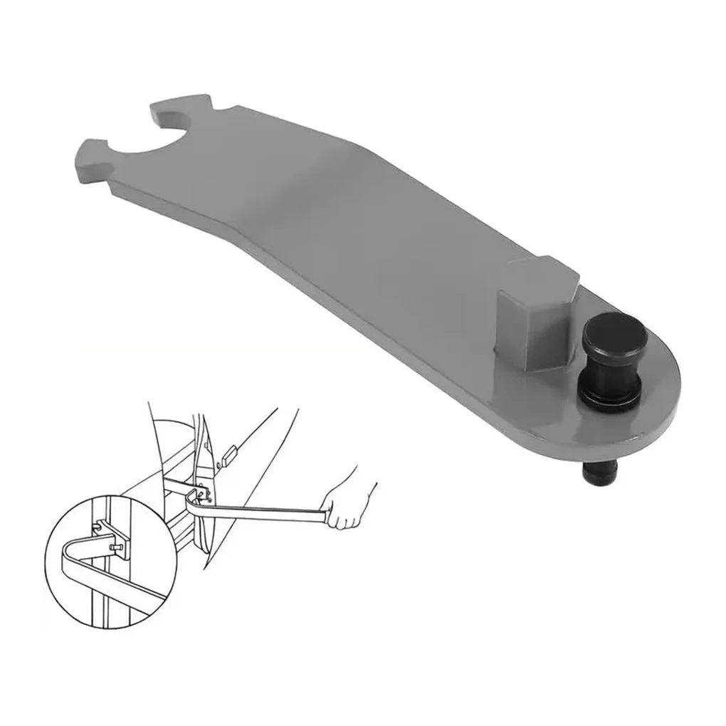 Herramienta de calibración de puerta de coche Universal de Metal, alineación para unidades de camiones automotrices, reparación de mantenimiento, alineación con precisión - imagen 2