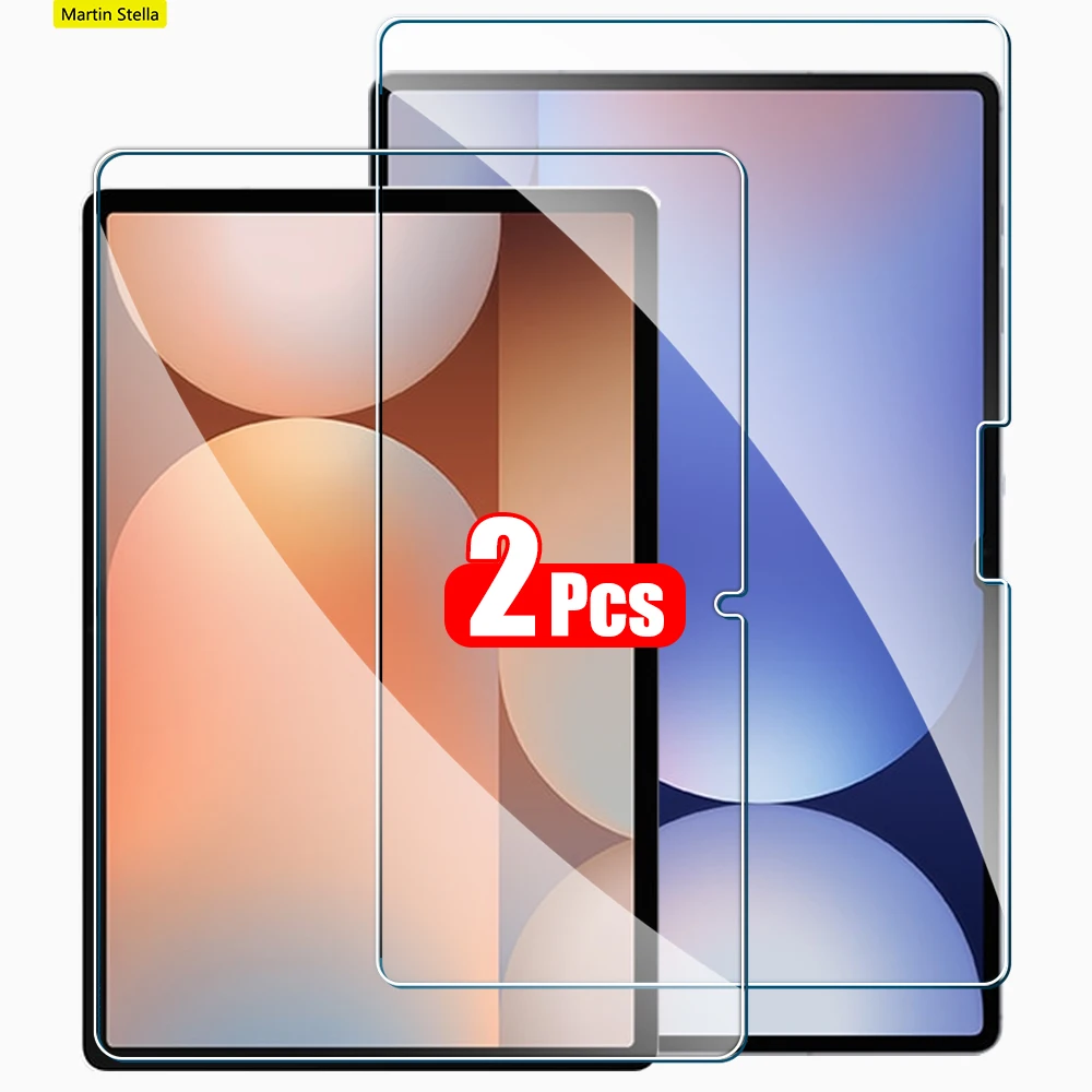 Protector de pantalla de vidrio templado para Samsung Galaxy Tab S10 Ultra Plus S10 + accesorios de tableta de vidrio transparente película 9H 2 uds