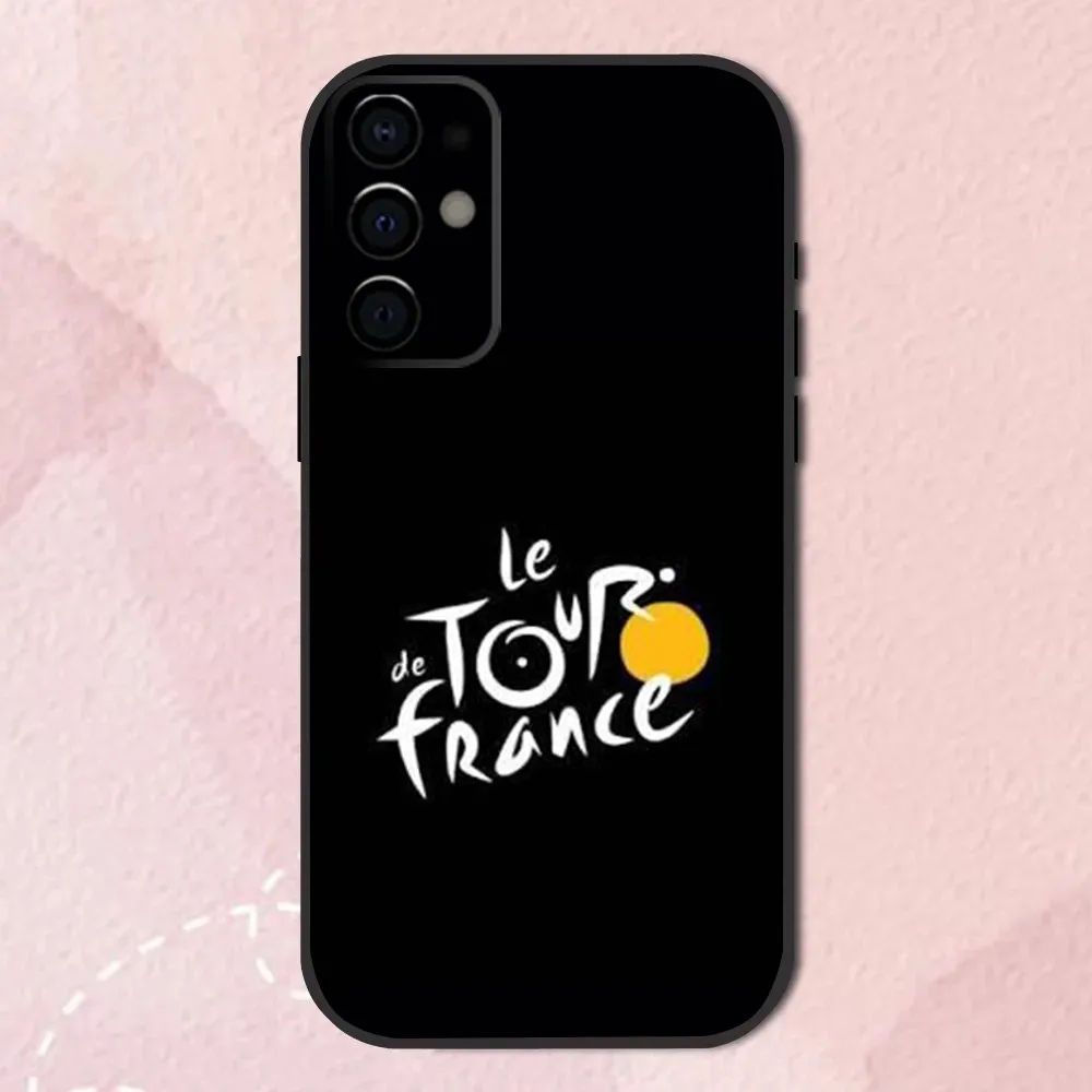 T-Tour De Francia-funda De teléfono para ejercicio De bicicleta, carcasa negra para Samsung S24,S21,S22,S23,S30,Ultra,S20,Plus,Fe,Lite,Note,10,9,5G - imagen 2