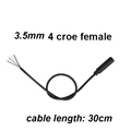 3.5mm 4 core female