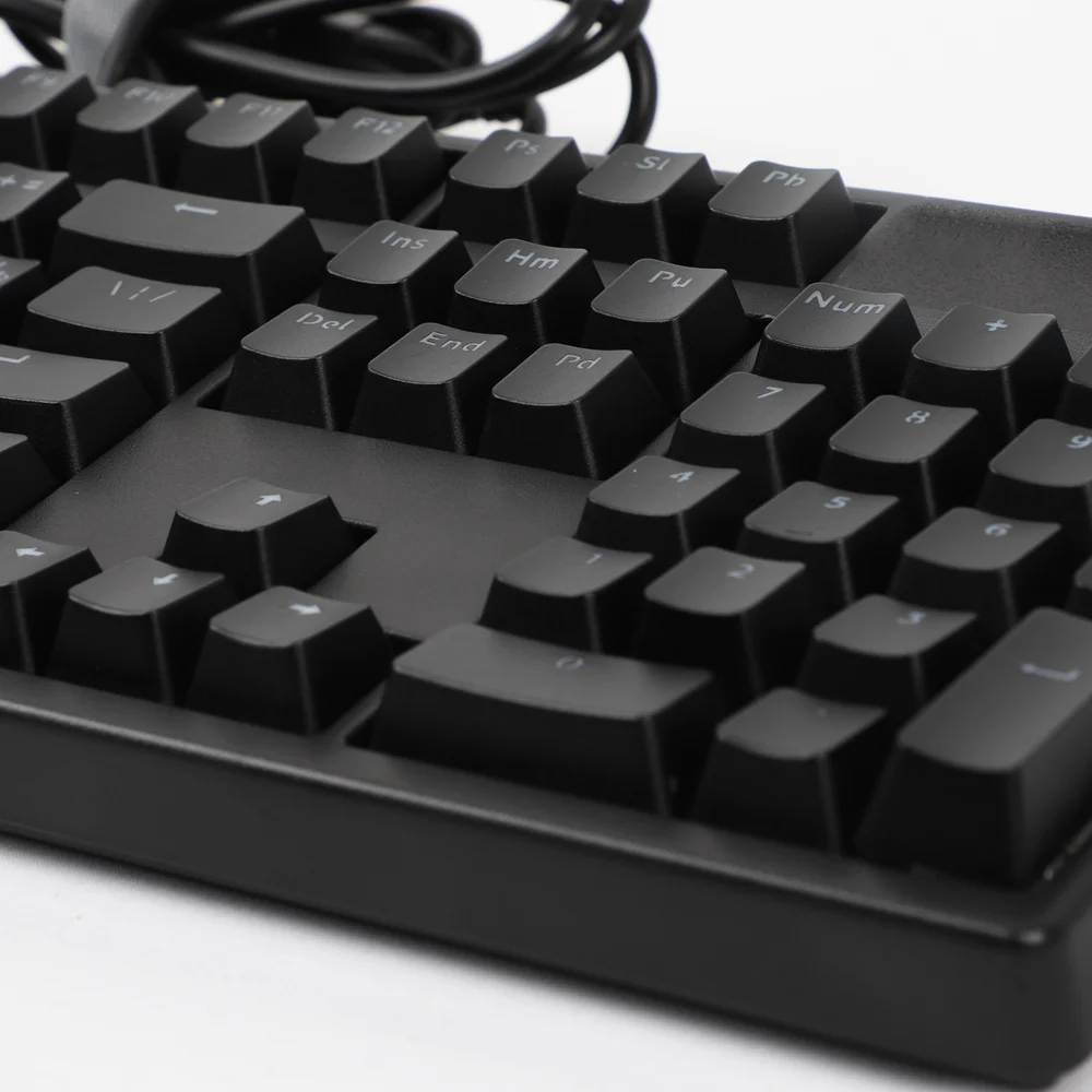 Teclas rusas de 132 teclas, ABS negro, altura OEM para teclado mecánico AULA F75 Ajazz Ak820 Pro, juego PC Anne Pro 2 Akko Fun60pro - imagen 4