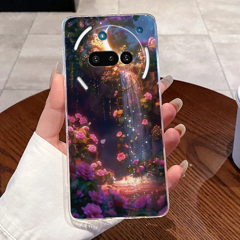 For Nothing Phone (3a) Funda transparente de lujo lindo conejo de amor divertido TPU funda de teléfono de silicona suave NothingPhone 3a Phone3a contraportada - imagen 5