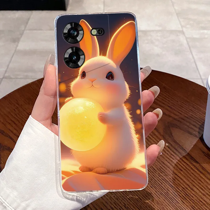 Para Tecno Pova 5 funda LH7n dragón de lujo lindo fresco niños niñas funda de teléfono transparente de silicona Techno Pova 5 Pro LH8n contraportada - imagen 4